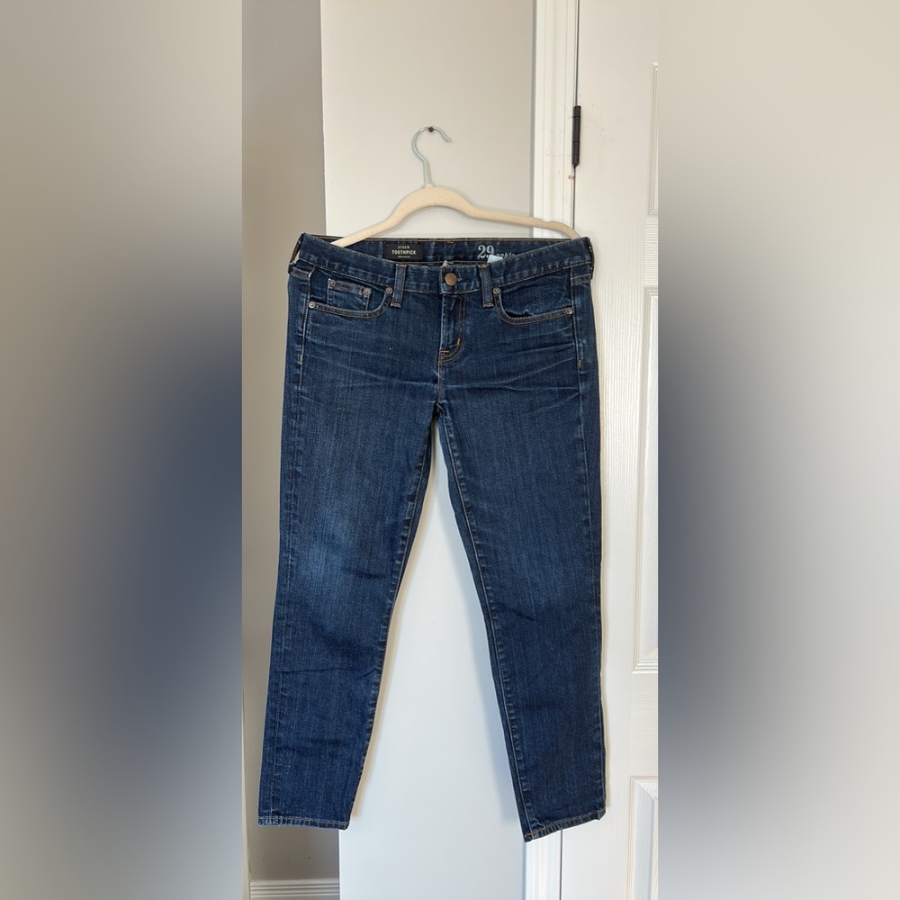 J. Crew Blue Skinny Jeans Classic Denim